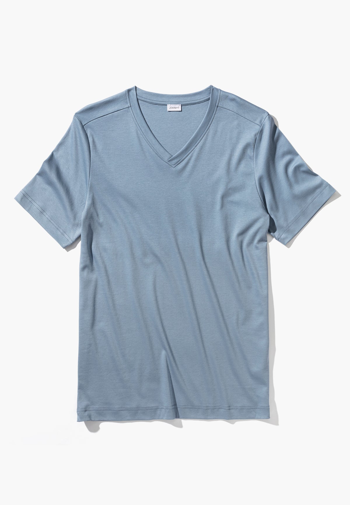 Supreme Green Cotton | T-Shirt kurzarm V-Ausschnitt - north lake