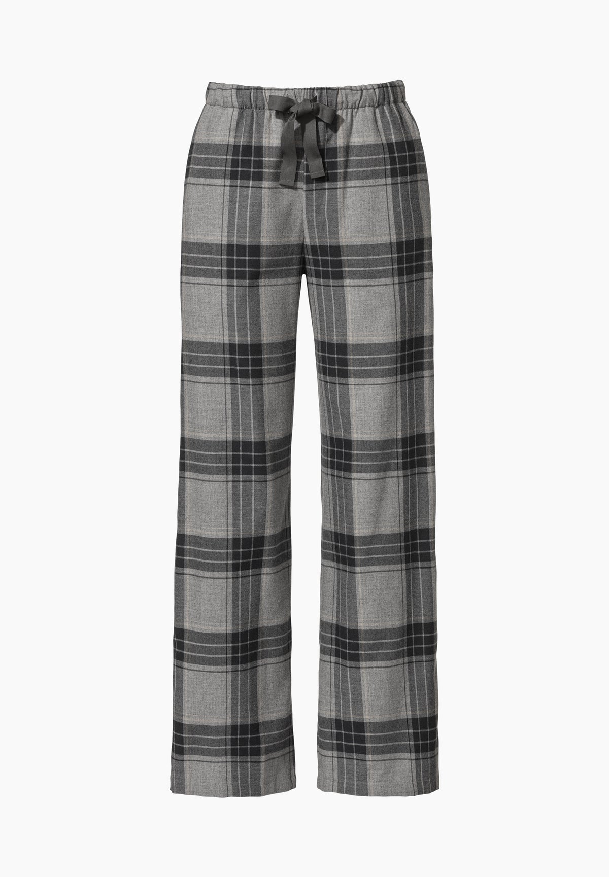 Cozy Flannel | Hose lang - grey check