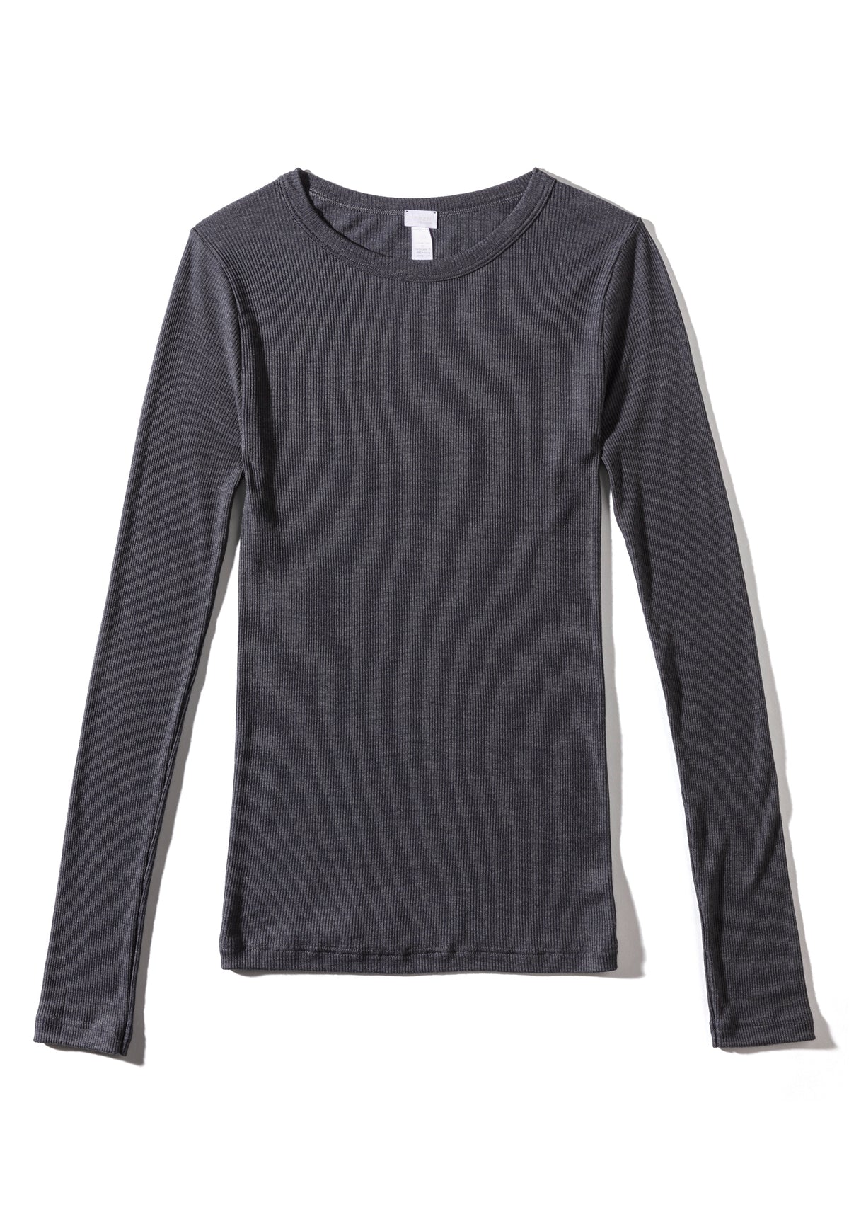 Wool &amp; Silk | T-Shirt langarm - anthrazit
