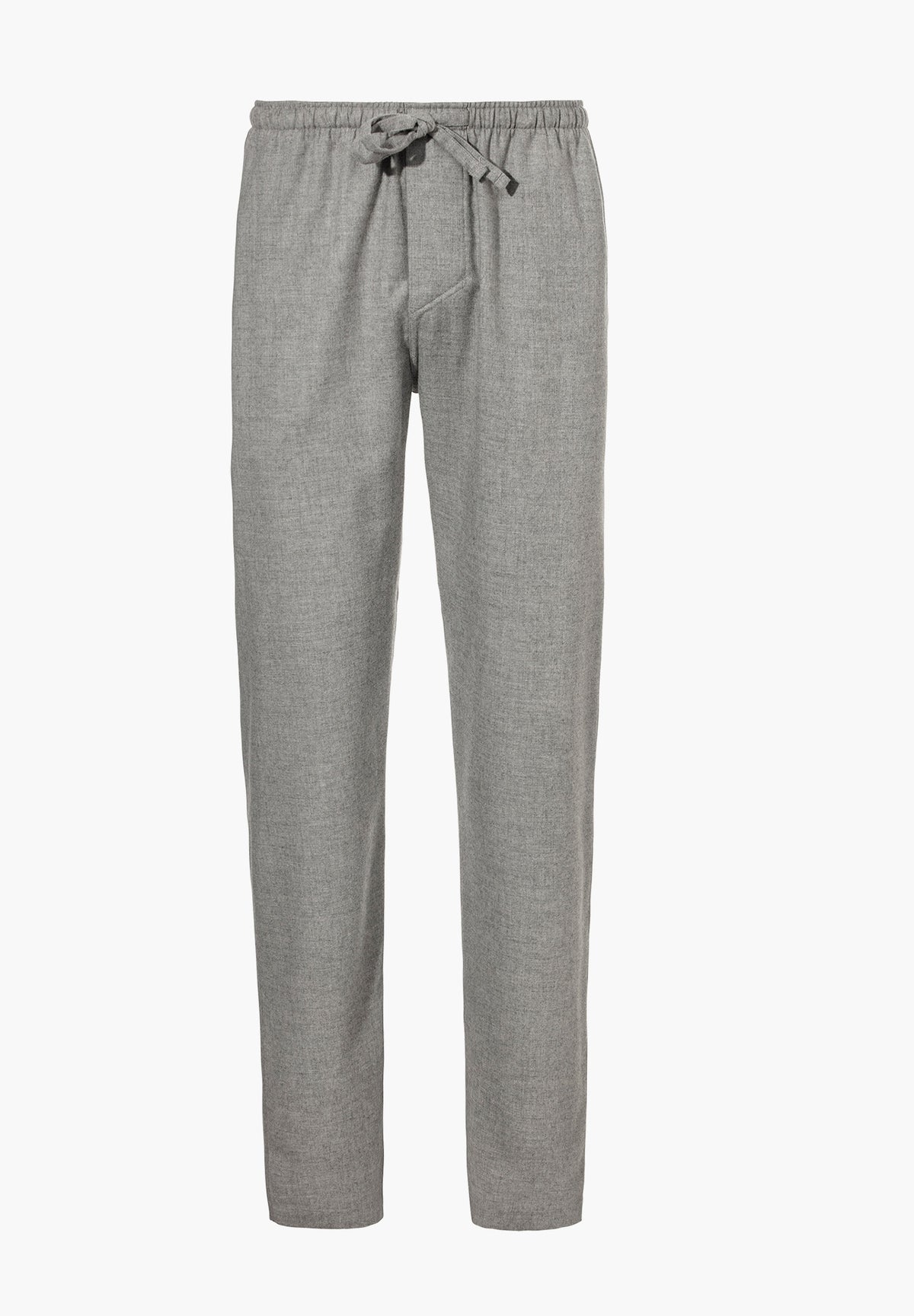 Cozy Flannel | Pants Long - grey mélange