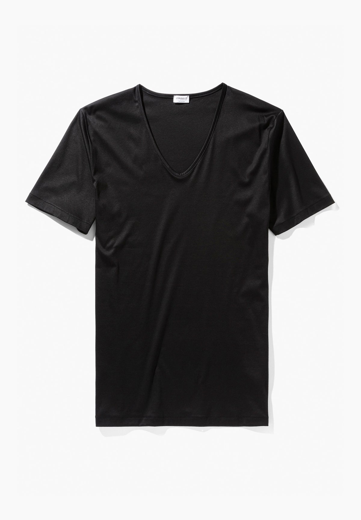 Sea Island | T-Shirt Short Sleeve V-Neck - black