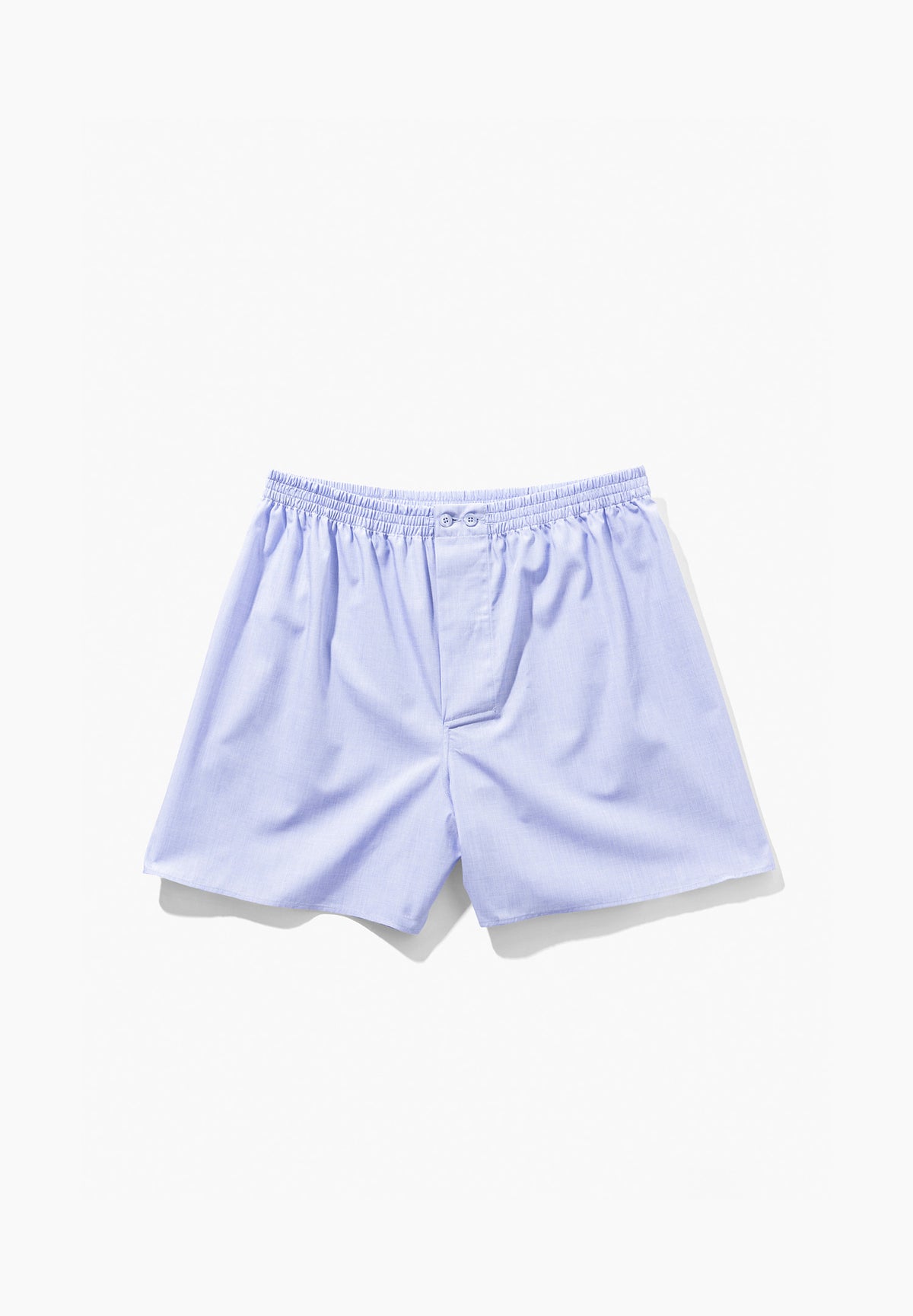 Woven Nightwear | Boxer Shorts - light blue