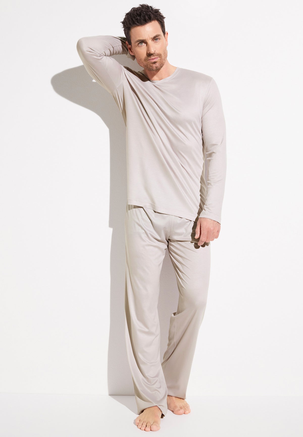 Sustainable Luxury | Pyjama lang - light grey