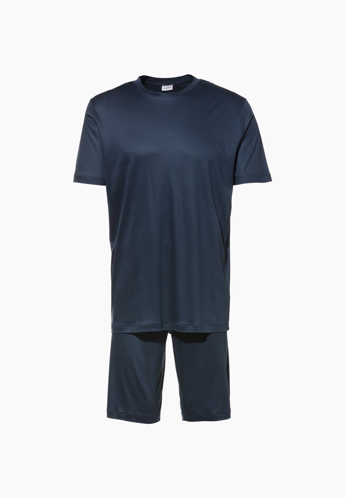 Sustainable Luxury | Pyjama kurz - dark blue